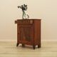 Burr wood cabinet, solid wood, Danish design, 1960s