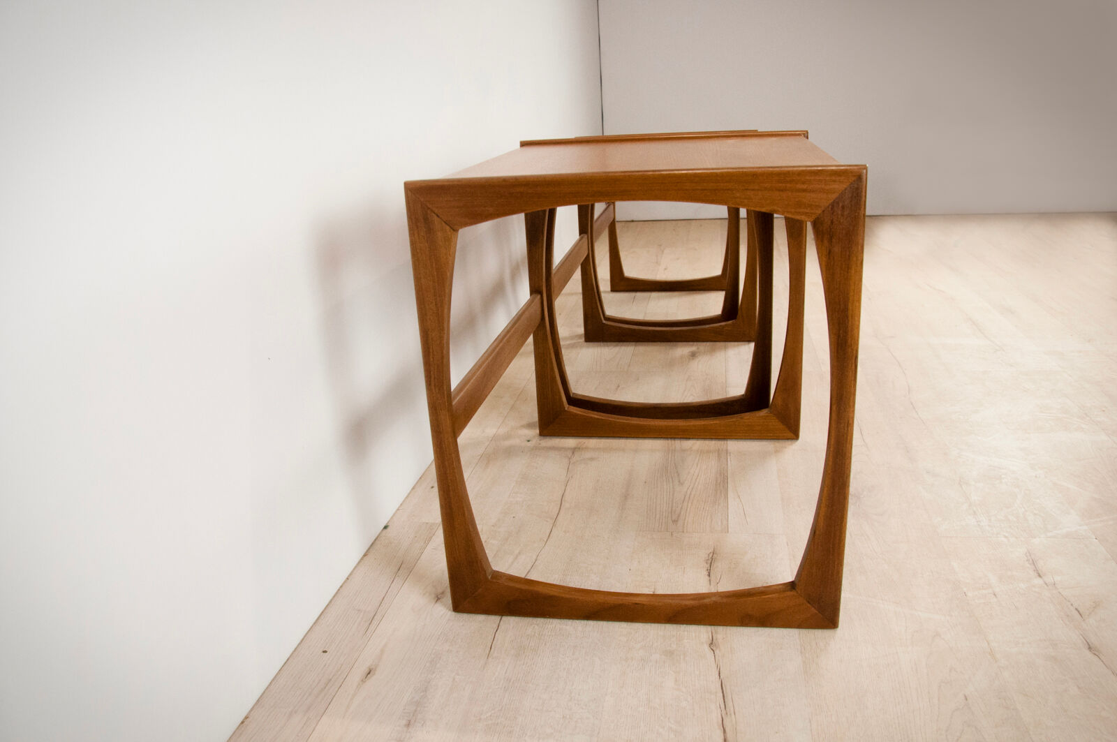 Pull out tables was designed by R. Bennett for G-Plan 1970