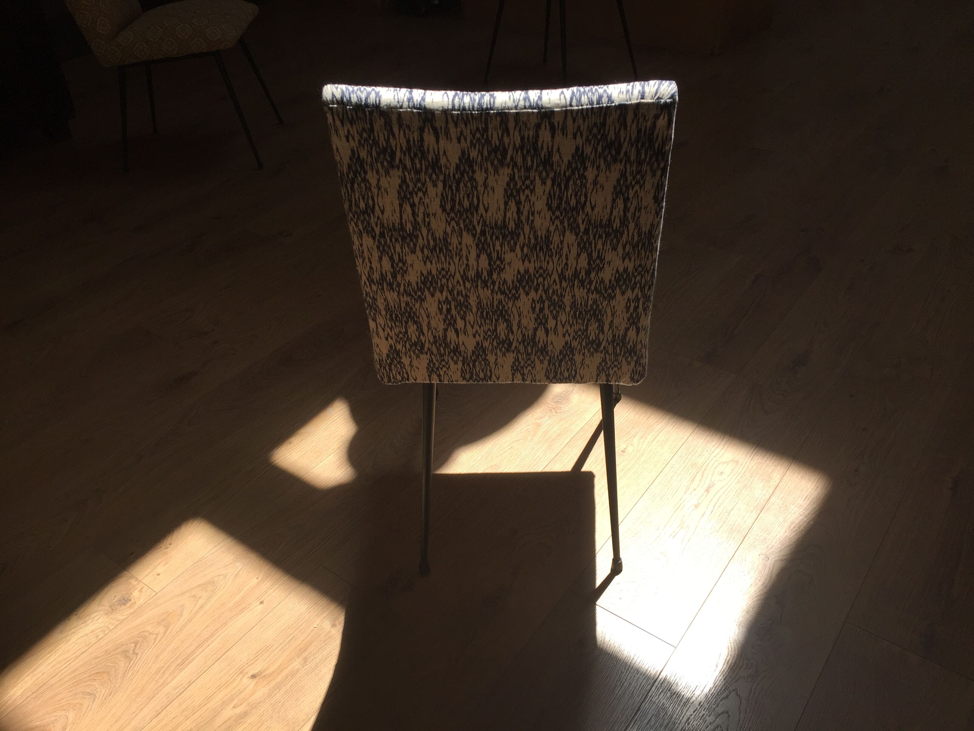 Trio of chairs from the years 70 completely renovated