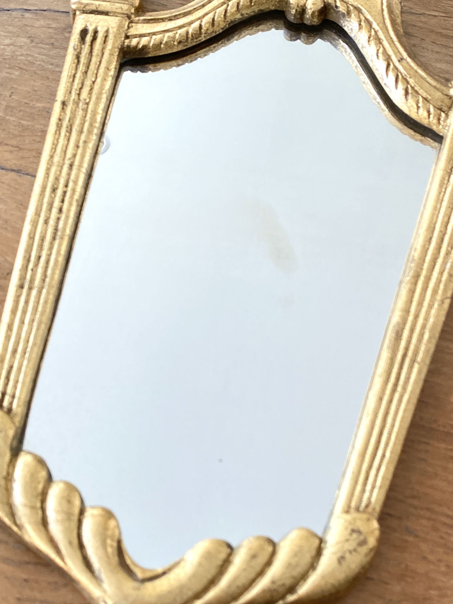 Golden mirror
