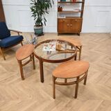 Trinity round coffee table by Nathan