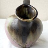 Stoneware vase signed Méténier