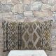 Vintage Berber cushion cover: Moroccan wool cushion, Boujad pattern