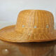 Hat, colonial rattan helmet, wicker 70s