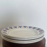Assiettes plates St Amandinoise