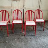 Set of 4 chairs Robert Mallet Stevens