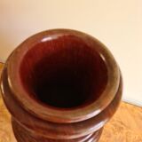 Mahogany walking rod holder