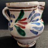 Old earthenware pitcher late 19th century