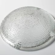 Vintage Clear Glass Henninger Meister Spezial Bier Round Ashtray / Germany