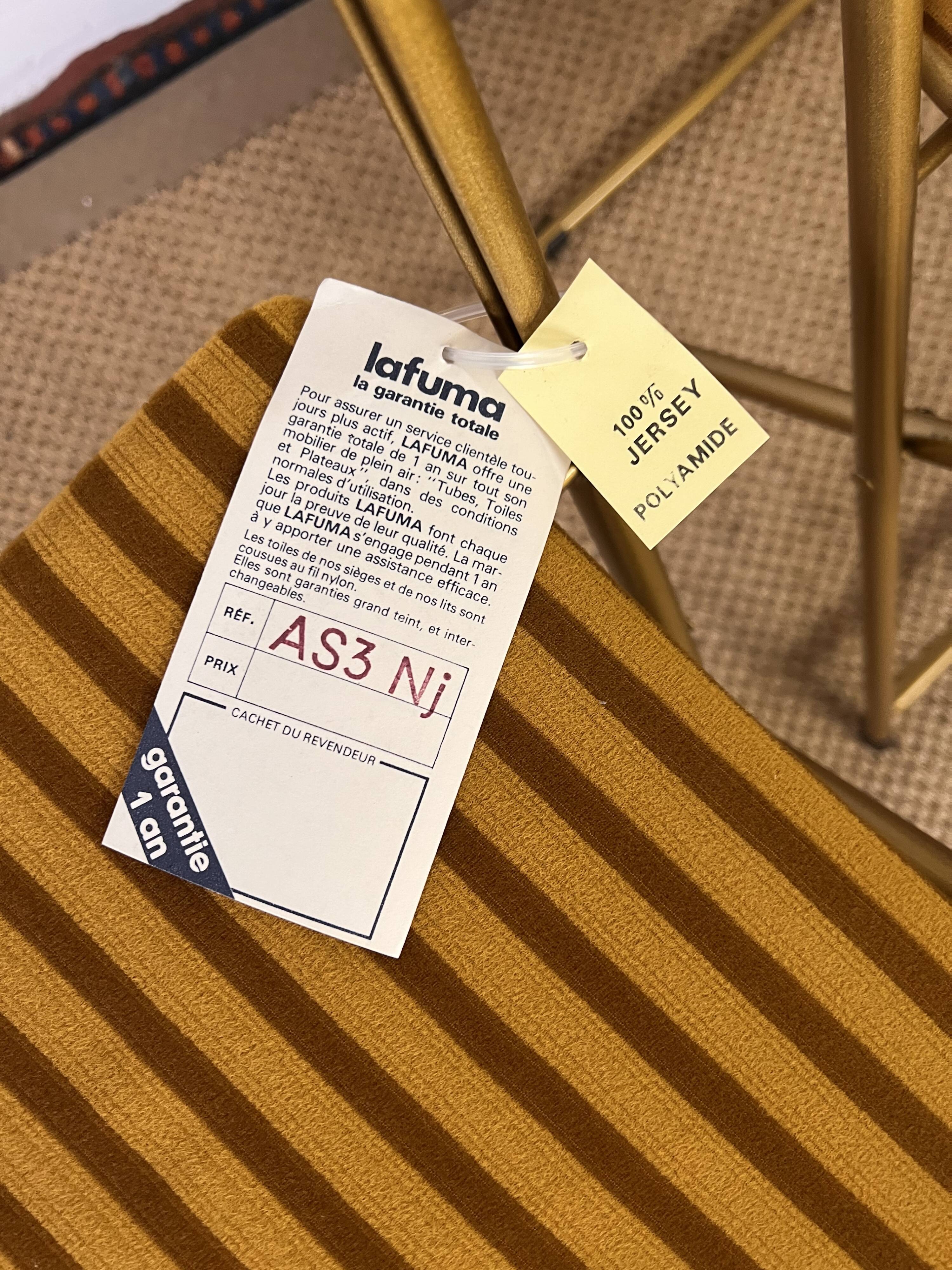 Lafuma folding chairs