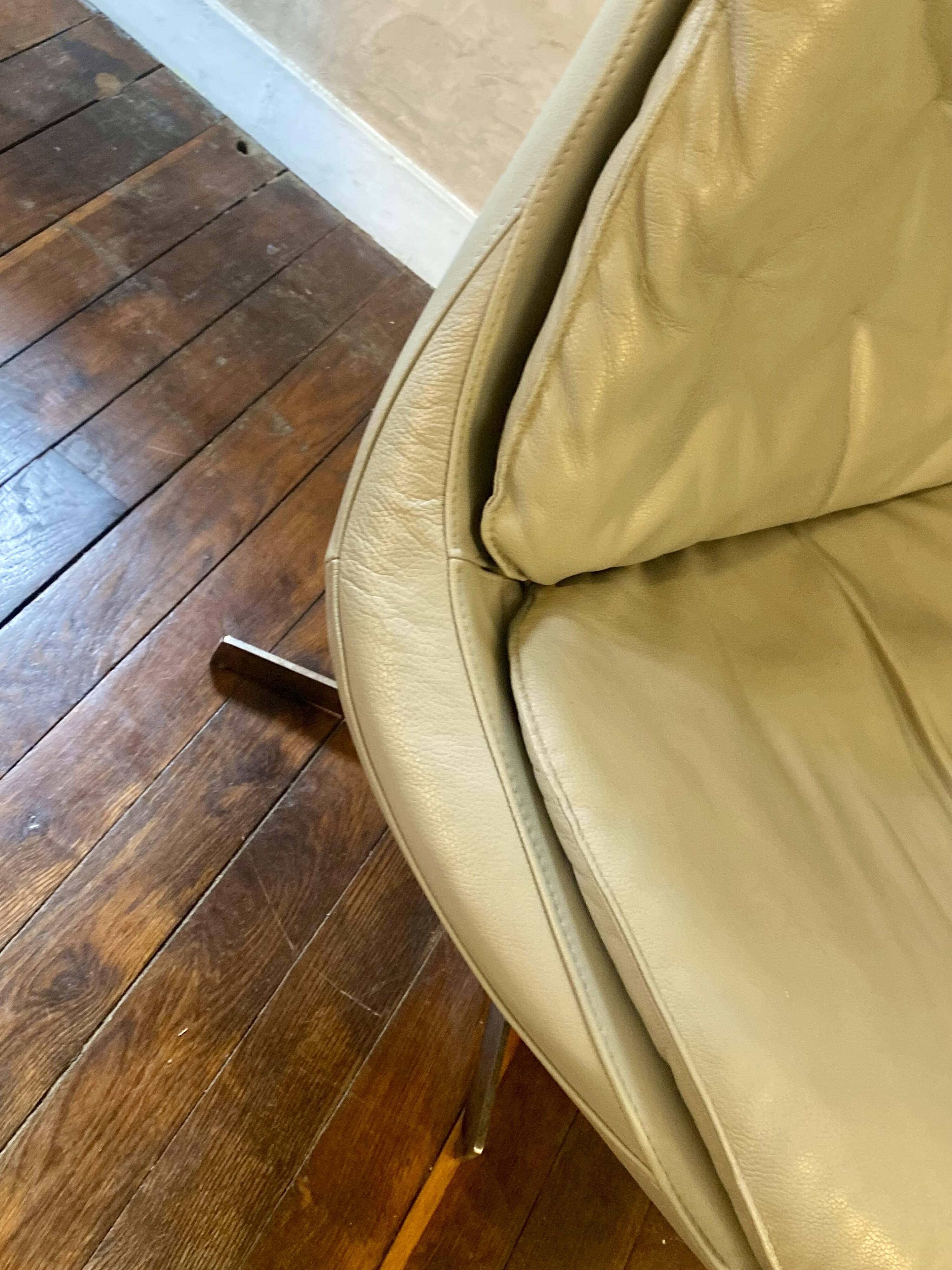 Fauteuil design vintage daya bontempi italie.