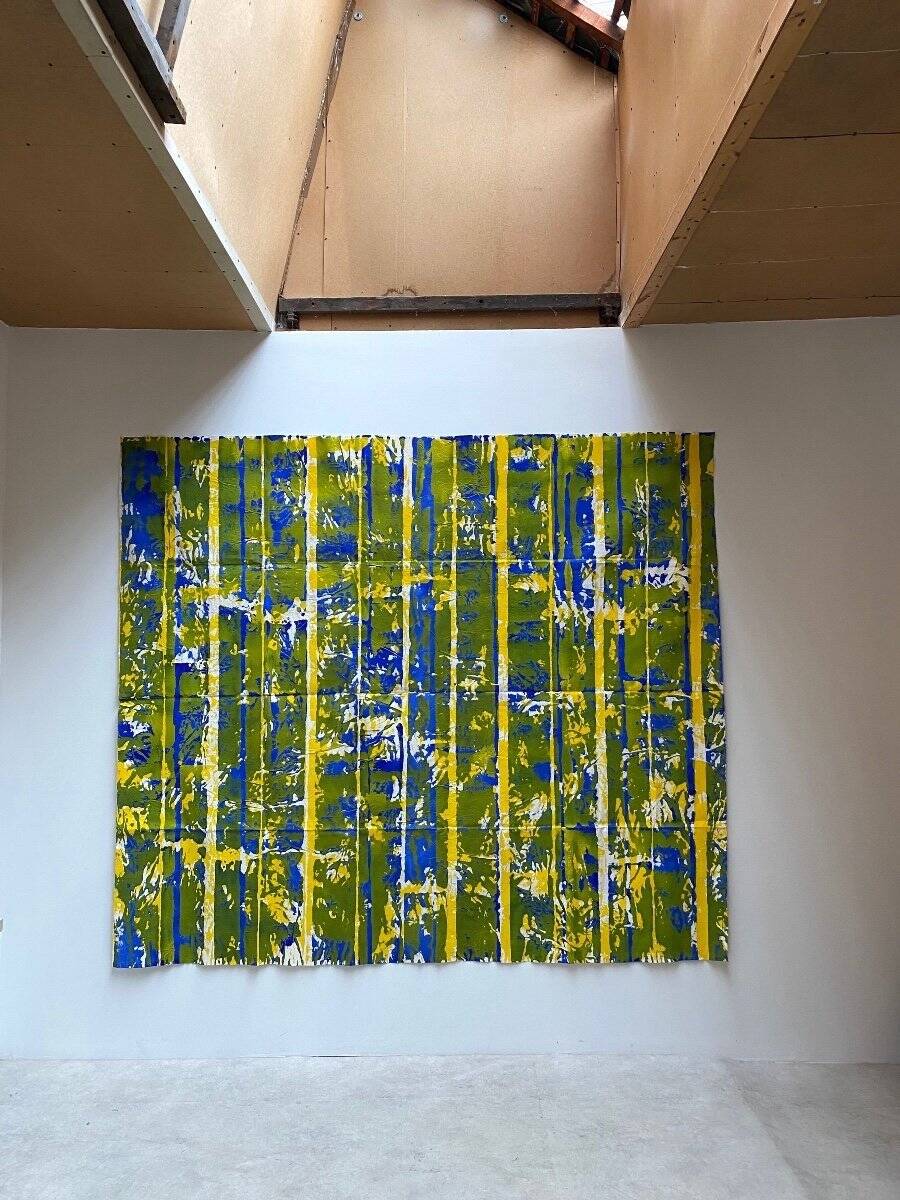 Important painting by Claire Pichaud