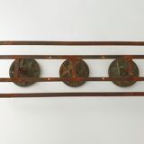 Berwing vintage art deco wall coat holder