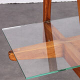Table d'appoint tchèque en bois pour Krasna Jizba
