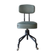 Desk chair  skai gray-green 1960