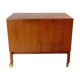 Bar on wheels teak and Rosewood - Denmark 1964