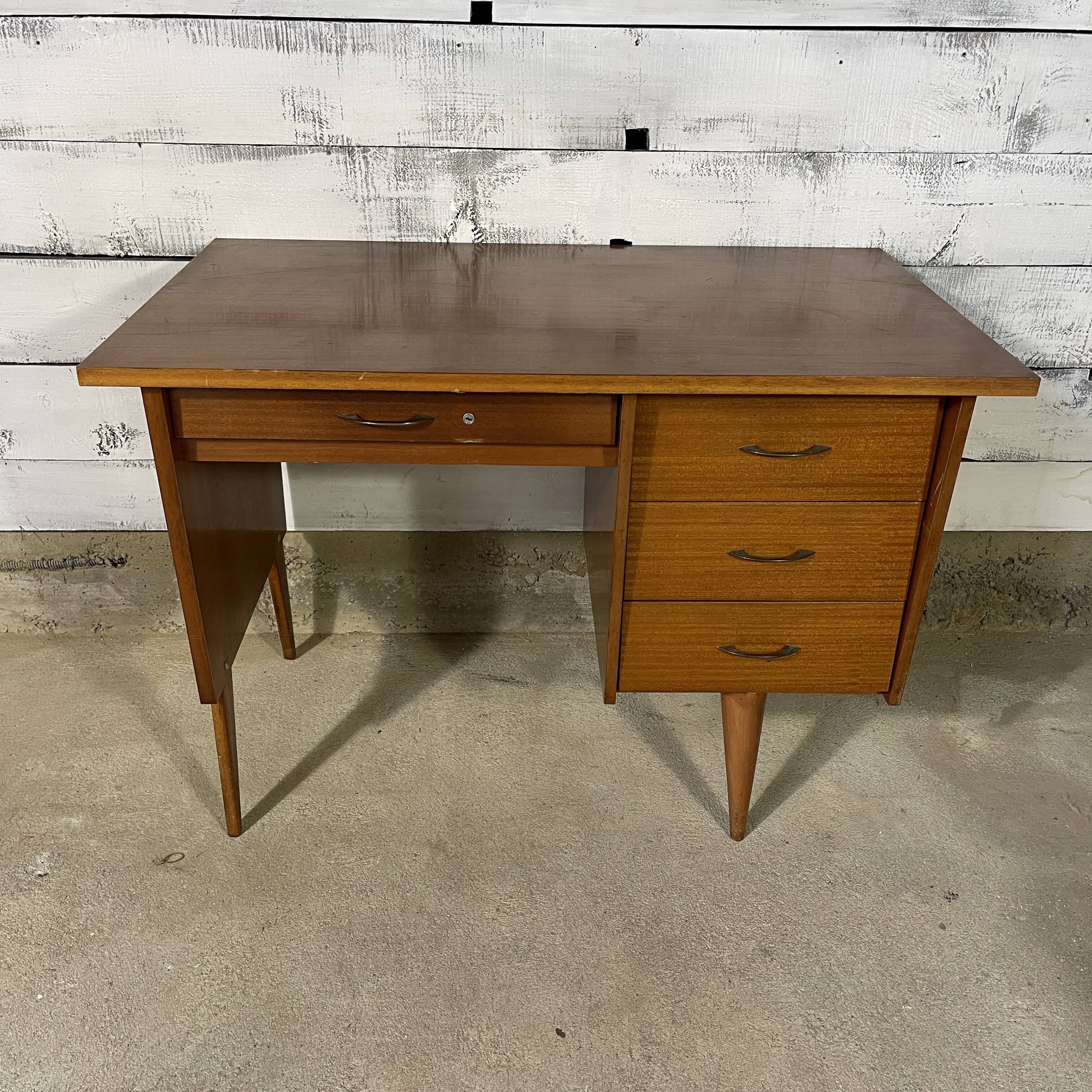 Vintage wooden desk