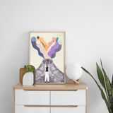 L’illustration colorée de l’esprit créatif