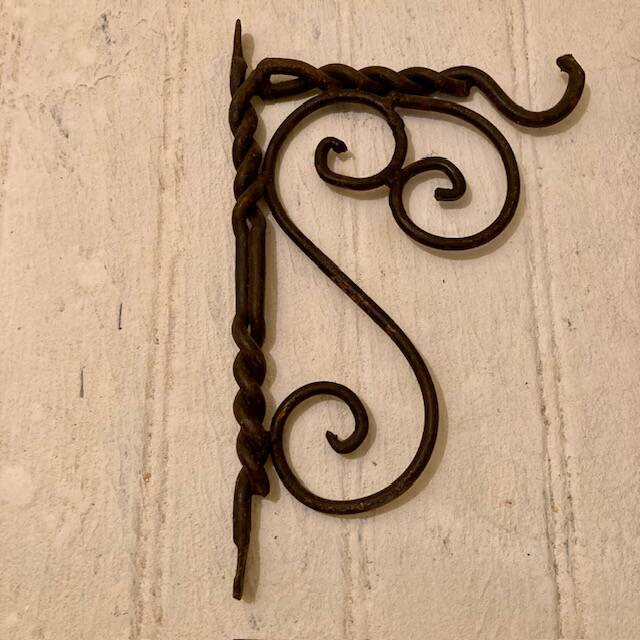 Patères Fer Forgé Torsadé