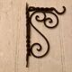 Twisted Wrought Iron Coat Hooks