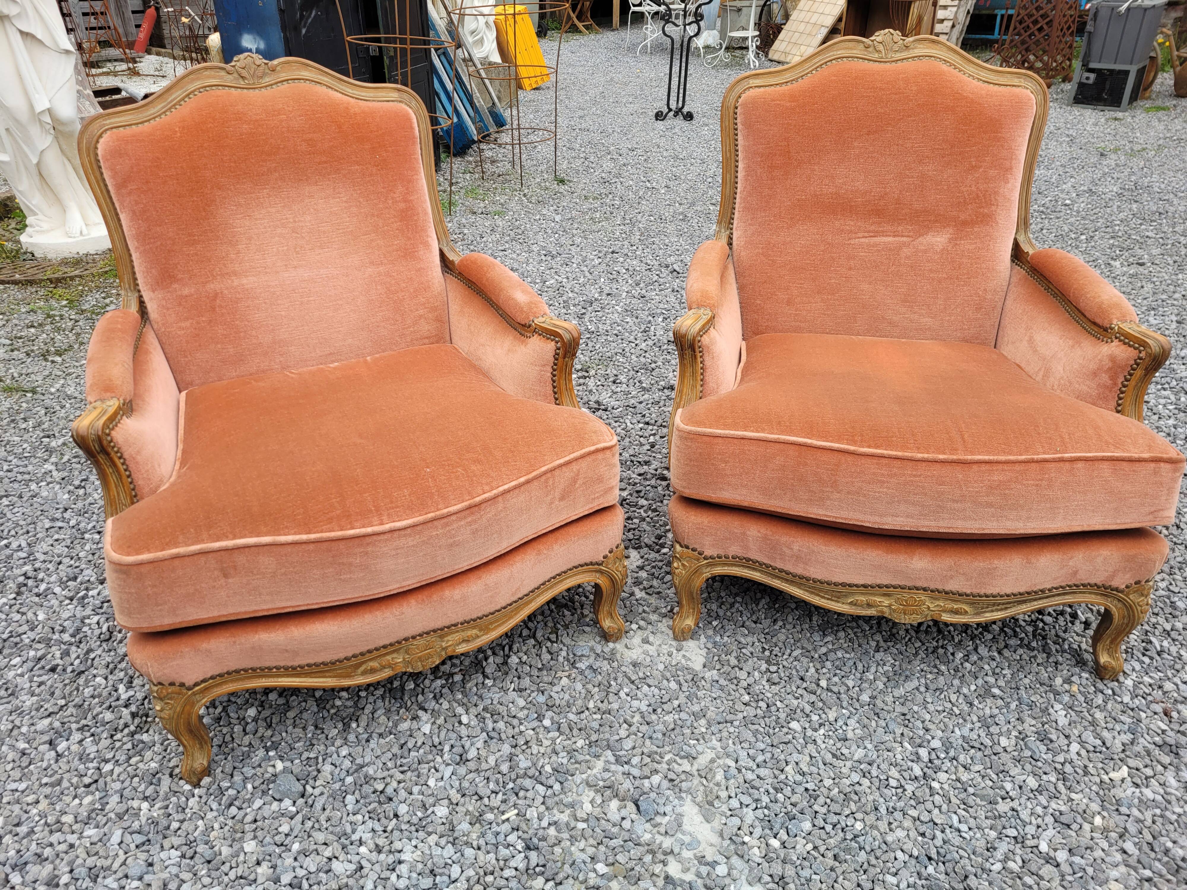 Pair of shepherdess style louis XV