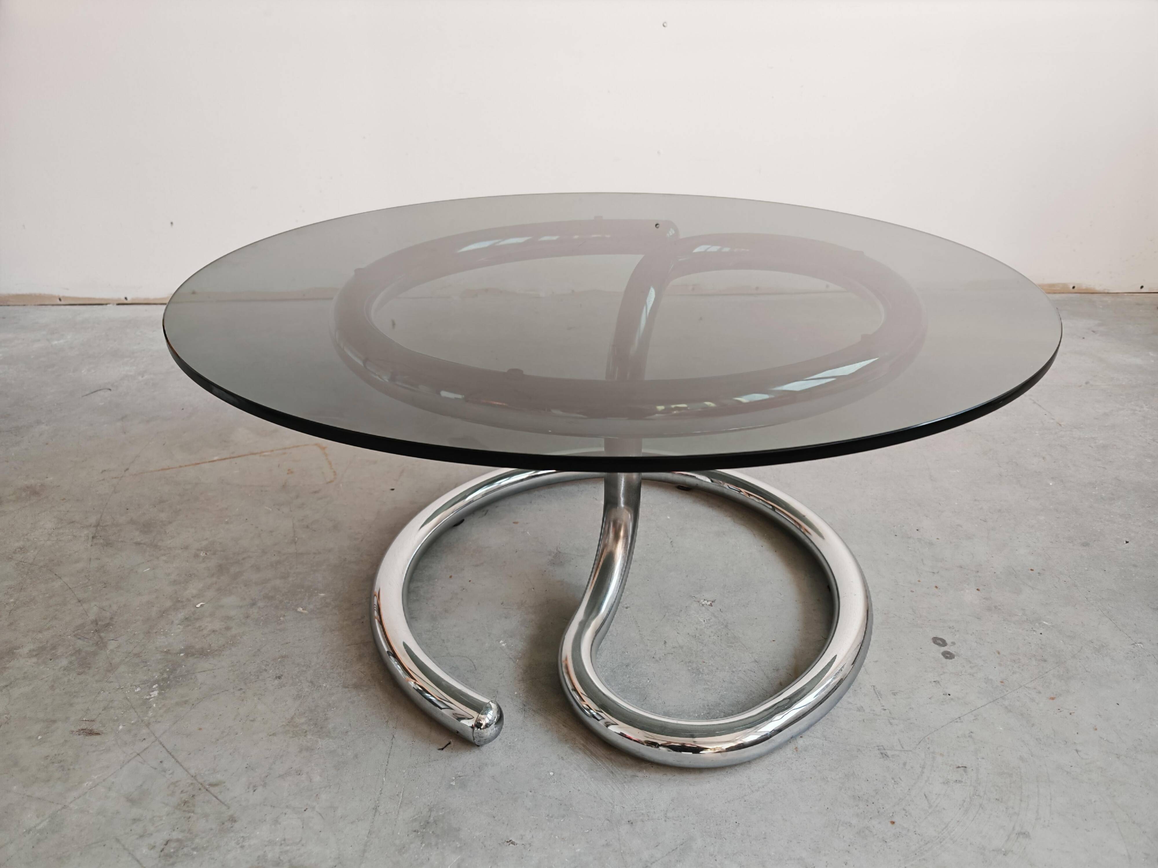 Mid Century Anaconda Coffee Table by Paul Tuttle for Strässle 1970s