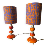 Pair of vintage bedside tables