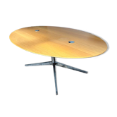 Large Oval Table or Florence Knoll Desk