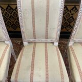 Suite of 4 Louis XVI style chairs