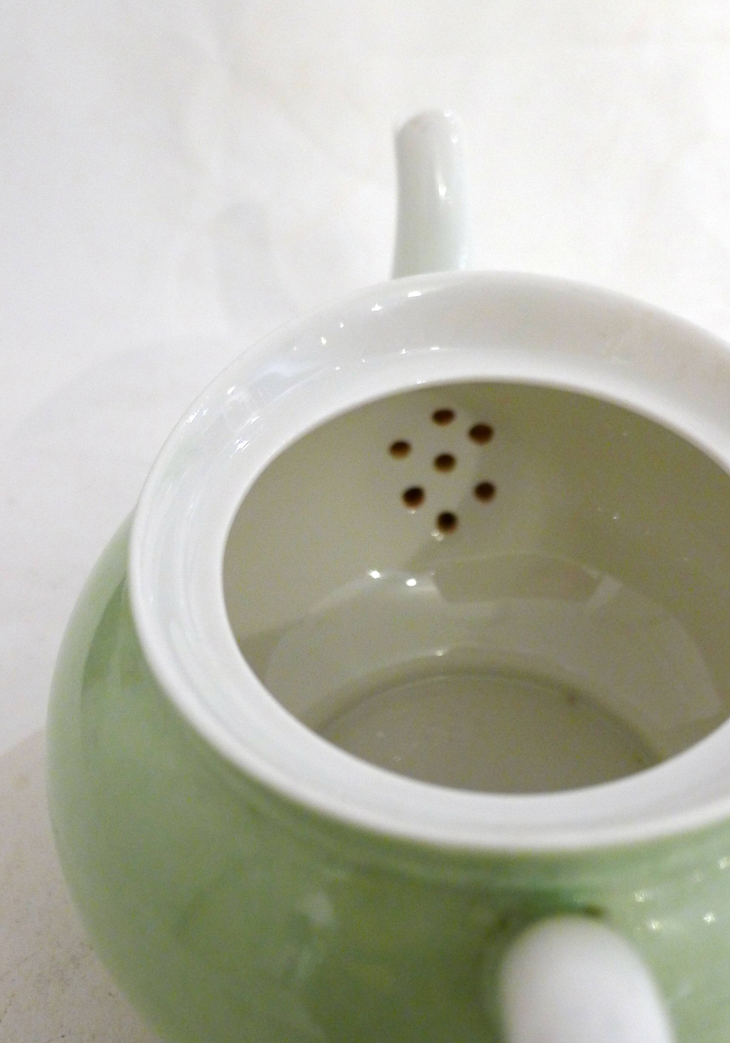 Teapot Jean Pouyat Limoges early 20th century