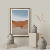 Illustration "The dunes" by Noums Atelier