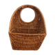Wicker wall basket