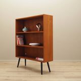 Teak bookcase, Danish design, 1970s, manufactured in Denmark