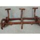 Curved wooden coat rack circa 1900