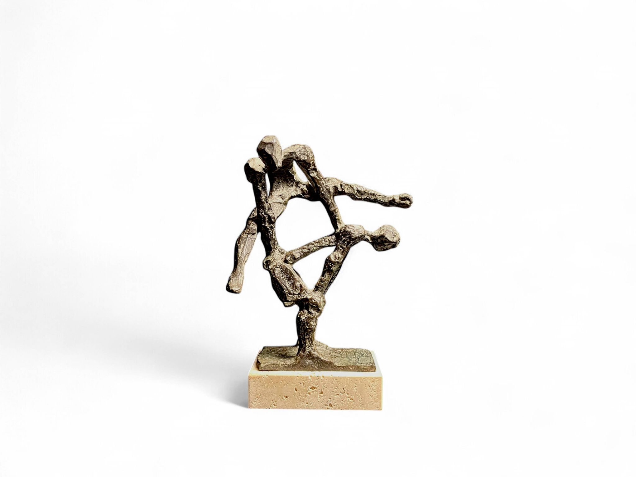 Velilla ubago, sculpture en bronze « pídola » signée numérotée xxème