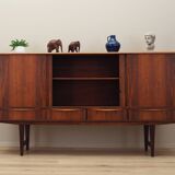 Enfilade en palissandre, design danois, années 1960, designer : EW Bach