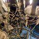 Stamp chandelier 18 fires 1900