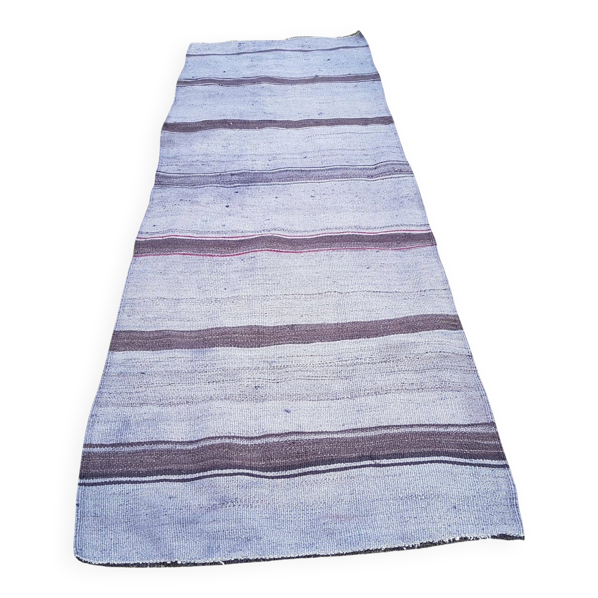 Vintage Turkish hallway rug 94x274 cm