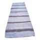 Vintage Turkish hallway rug 94x274 cm