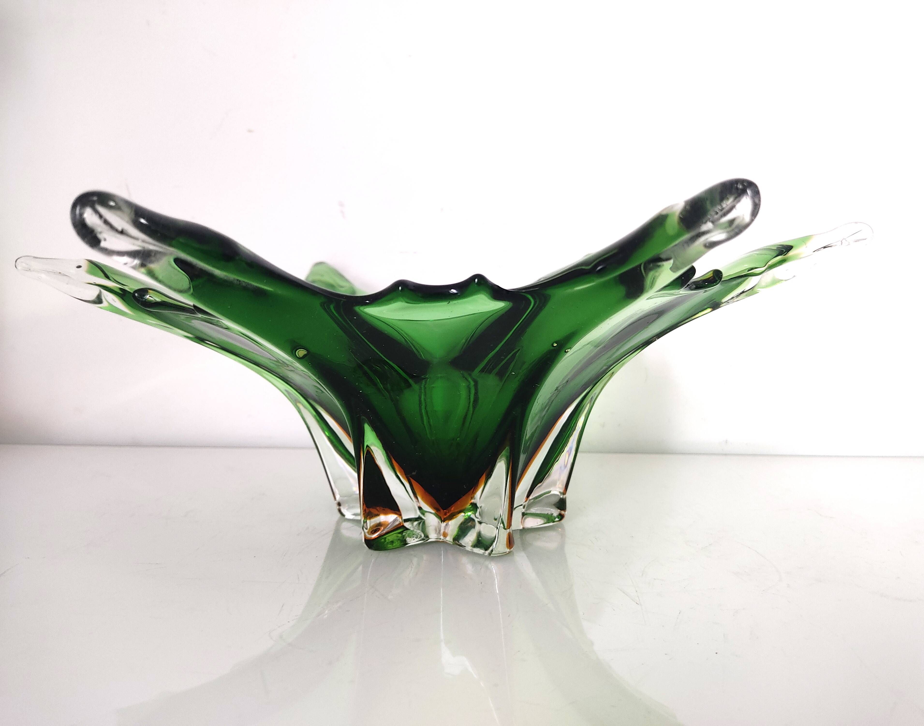 Murano glass empty pocket cup