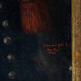 Portrait painting of a young French soldier, 1900