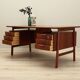 Teak desk, Danish design, 1970s, manufacturer: Omann Jun