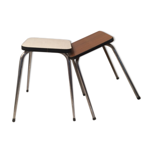 Lot de 2 tabourets formica