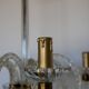 Lustre vintage en verre