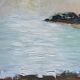 Marine painting "A corner of Brittany" + frame