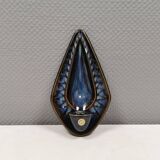 Søholm wall candlestick made of ceramic and in blue colors/shades 1960s