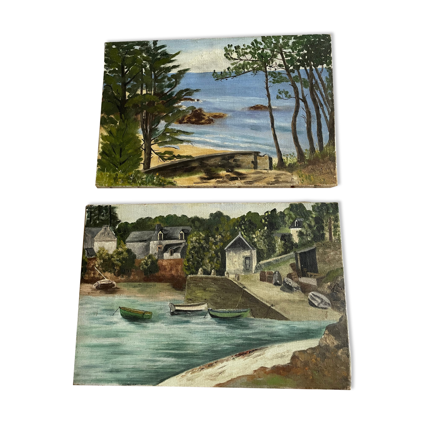 Oils on canvas Brittany