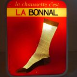 Animated illuminated sign 50's "The sock is La Bonnal"
