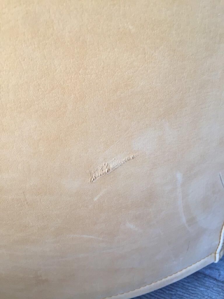 2-seater alcantara sofa