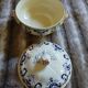 Small soup tureen in Longchamp ironstone.